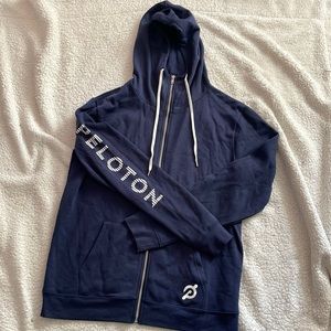 Mens NWT Peloton Zip Hoodie Navy XL